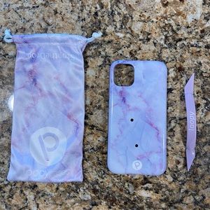 Purple Marble Loopy Case IPhone 11